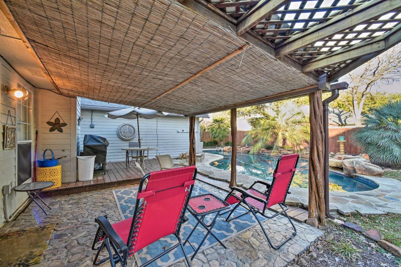 Villa Peaceful San Antonio Oasis With Private Pool And Grill Exterior foto